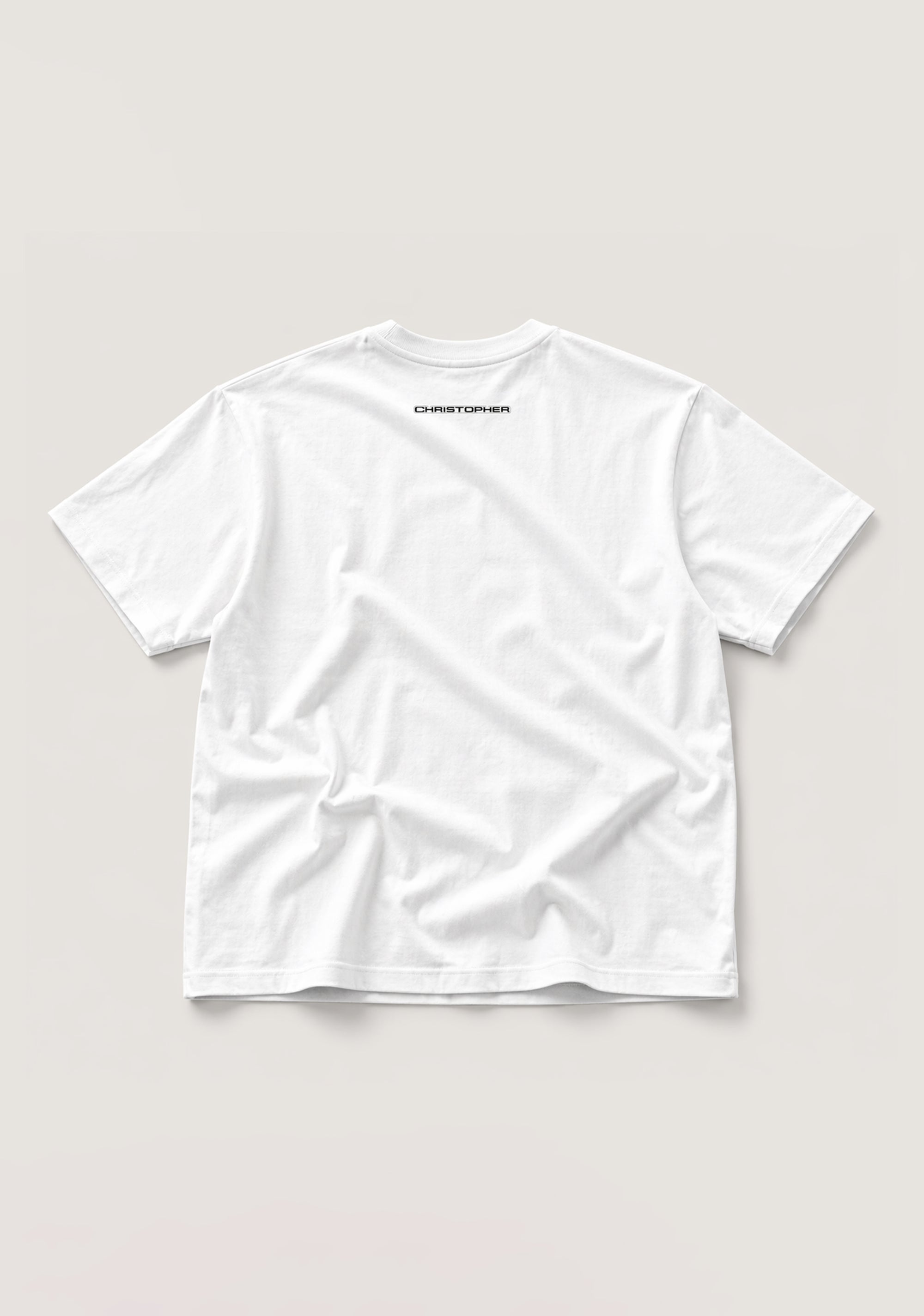 'HAM MED GUITAREN' WHITE T-SHIRT