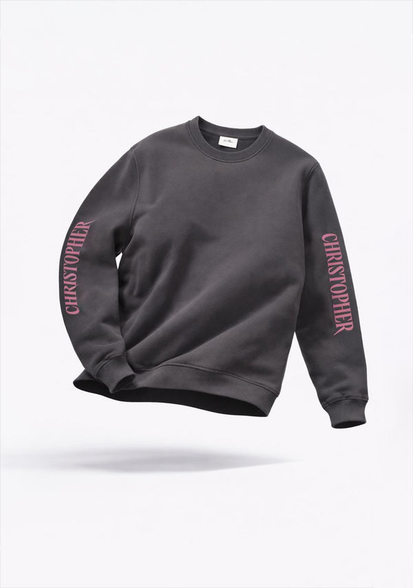 GREY WASHED SWEATSHIRT