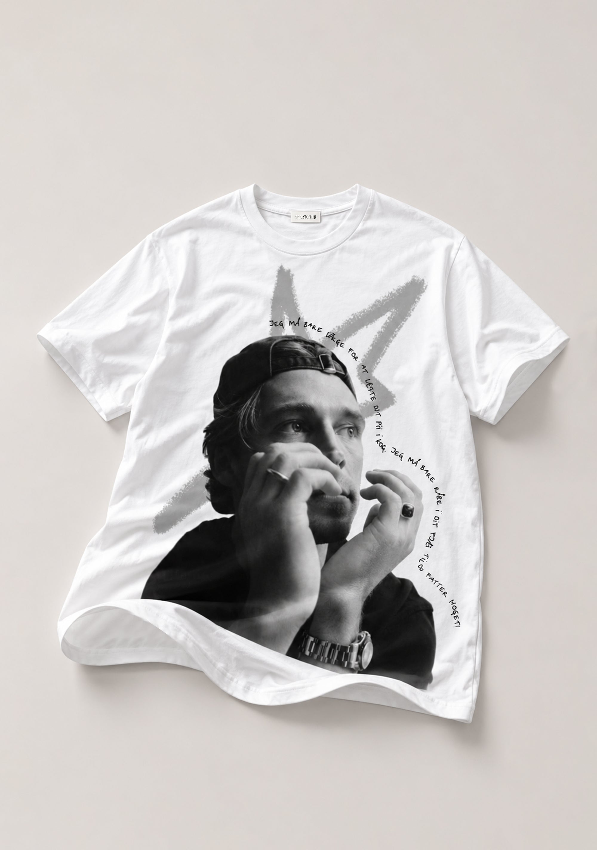 WHITE STAR T-SHIRT